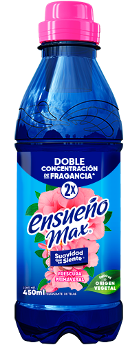 Suavizante de telas Ensueño Max Frescura Primaveral 450mL