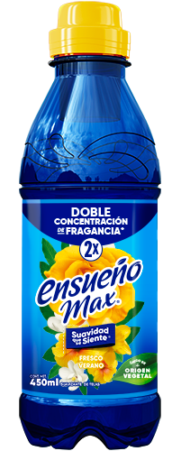 Suavizante de telas Ensueño Max Fresco Verano 450mL