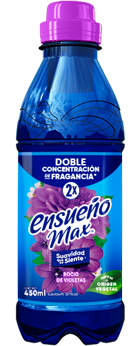 Suavizante de telas Ensueño Max Rocío de Violetas 450mL