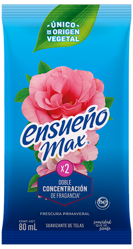 Suavizante de telas Ensueño Max Frescura Primaveral 80mL