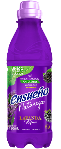 Suavizante de ropa Ensueño natureza Lavanda y Moras 450mL