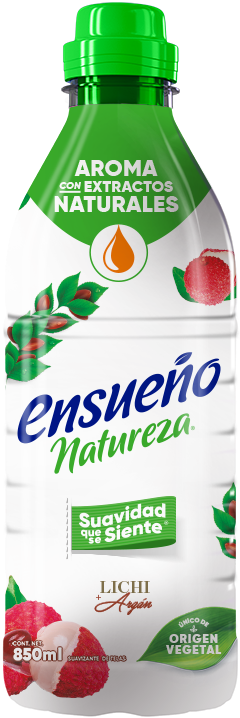 Suavizante biodegradable Ensueño Natureza Lichi + Argán